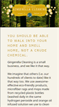 Mobile Screenshot of gingerellacleaning.com
